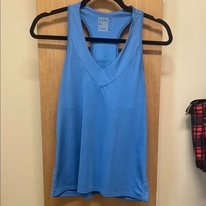 Lucky in Love Women's Vibrant Blue Tank Top